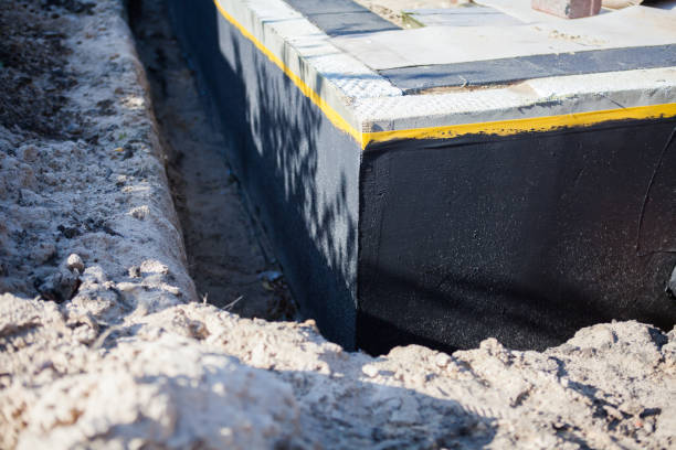 Professional Crawl Space Encapsulation technician working in Meridian, NY